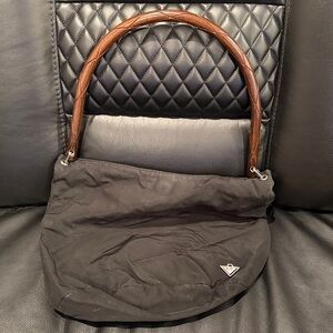 Bottega Veneta Wood Handle Hobo